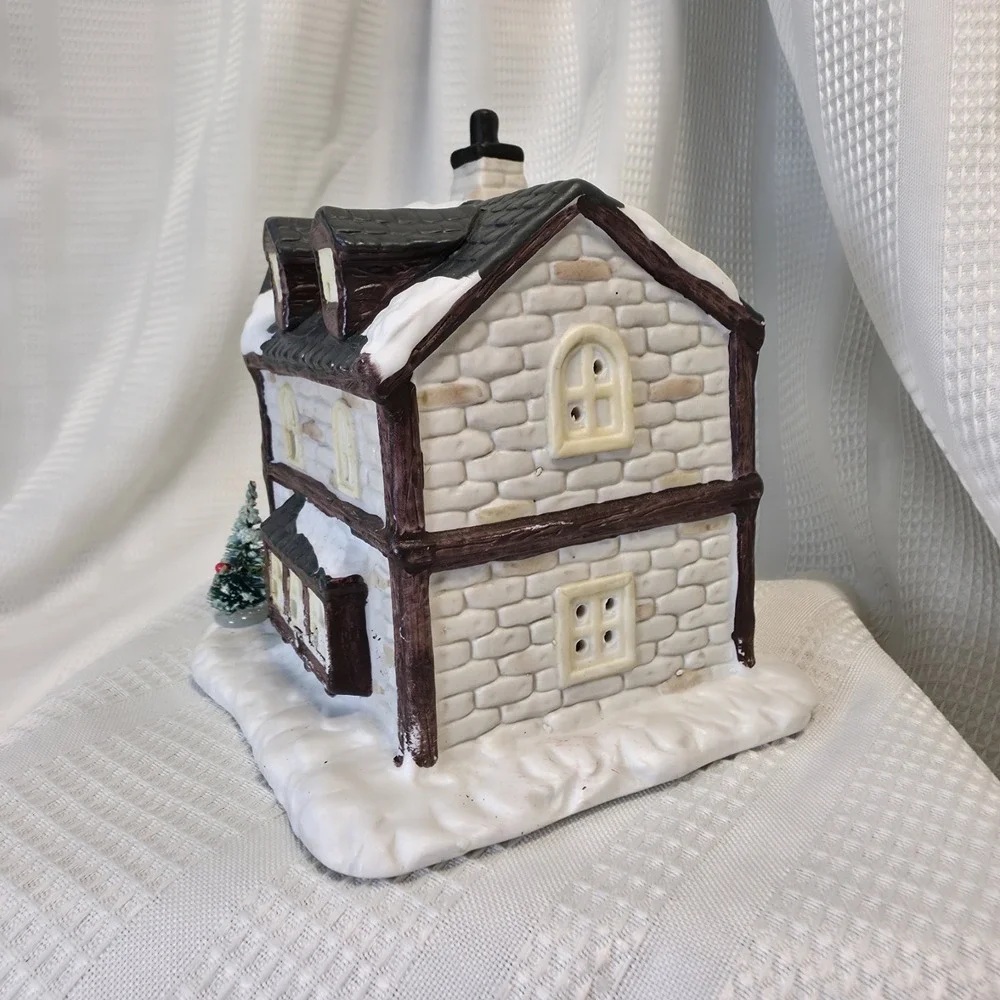 Christmas Village Seasonal‎ Specialties General Store 1991 Hand Painted VTG